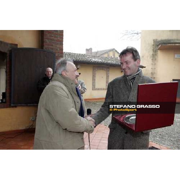 Fabrizio Bonelli and Andreas Jacobs at Montecucco Stud. Codogno (Lo), 18th february 2006 ph. Stefano Grasso