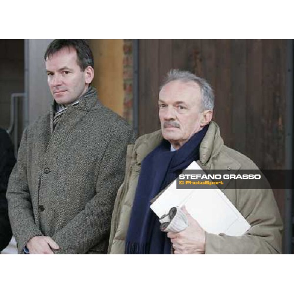 Andreas Jacobs and Fabrizio Bonelli at Montecucco Stud. Codogno (Lo), 18th february 2006 ph. Stefano Grasso