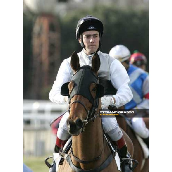 LVI Gran Corsa Siepi di Roma - close up for the winner Henry Terrien and Ange de Beaumont Roma, 19th february 2006 ph. Stefano Grasso