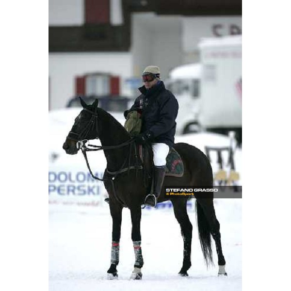 Federico Martelli arbitro del torneo Cortina Winter Polo Cup 2006 Cortina, 21 febbraio 2006 ph. Stefano Grasso