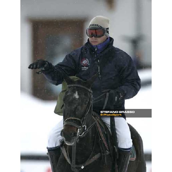 Federico Martelli, arbitro del torneo Cortina Winter Polo Cup 2006 Cortina, 21 febbraio 2006 ph. Stefano Grasso