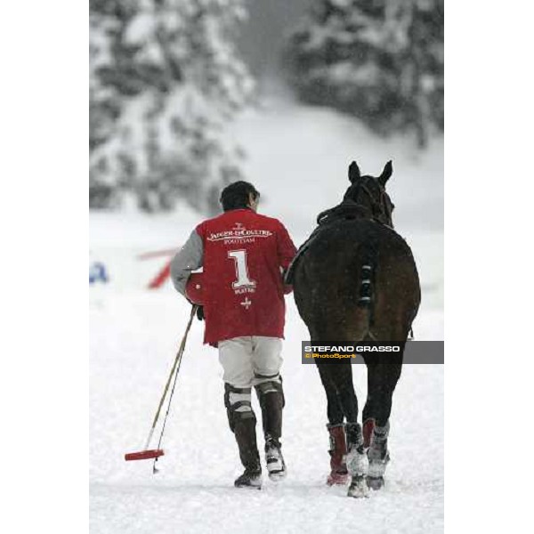 Mario Robbiano, capitano Jaeger-LeCoultre Polo Team Cortina Winter Polo Jaeger-LeCoultre Gold Cup 2006 Cortina, 22 febbraio 2006 ph.Stefano Grasso