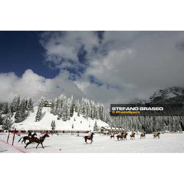 Deutsche Bank PWM vs. Hotel de la Poste Cortina Winter Polo Cup Jager-LeCoultre Gold Cup Cortina, 23 febbraio 2006 ph.Stefano Grasso
