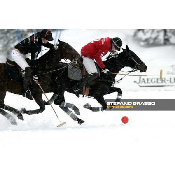 Jager-LeCoultre Polo Team vs. Audi Polo Team - Nicolas Espain Gastaldi e Pedro Soria Cortina Winter Polo Cup Jager-LeCoultre Gold Cup Cortina, 23 febbraio 2006 ph.Stefano Grasso
