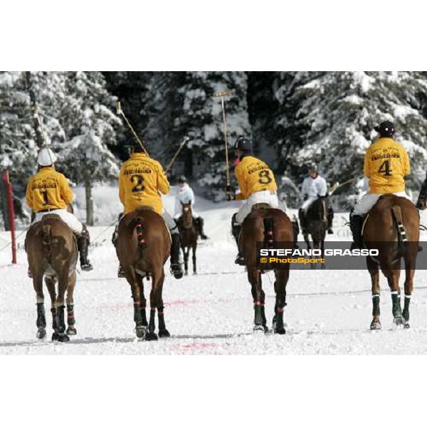 Deutsche Bank PWM vs. Hotel de la Poste Cortina Winter Polo Cup Jager-LeCoultre Gold Cup Cortina, 23 febbraio 2006 ph.Stefano Grasso