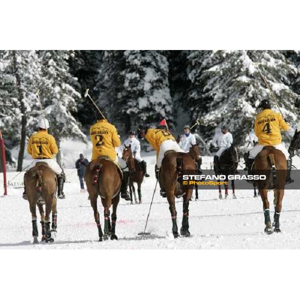 Deutsche Bank PWM vs. Hotel de la Poste Cortina Winter Polo Cup Jager-LeCoultre Gold Cup Cortina, 23 febbraio 2006 ph.Stefano Grasso