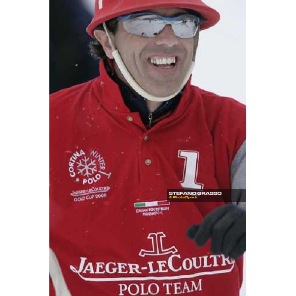 Jager-LeCoultre Polo Team - Mario Robbiano Cortina Winter Polo Cup Jager-LeCoultre Gold Cup Cortina, 23 febbraio 2006 ph.Stefano Grasso