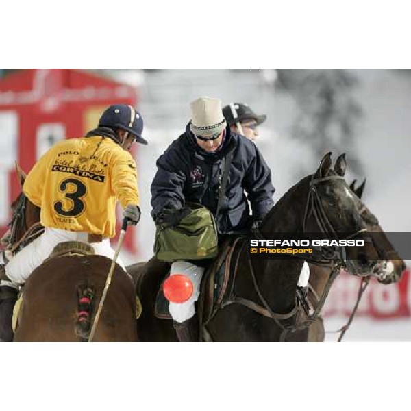 Hotel de La Poste vs. Deuitsche Bank PWM Cortina Winter Polo Cup Jager-LeCoultre Gold Cup Cortina, 23 febbraio 2006 ph.Stefano Grasso