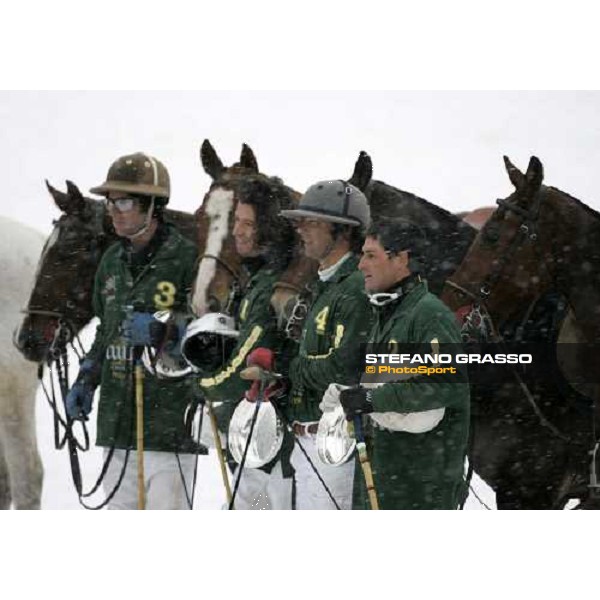 premiazione Champagne Ruinart Polo Team Cortina Winter Polo Jaeger-Lecoultre Gold Cup 2006 Cortina, 24 febbraio 2006 ph. Stefano Grasso