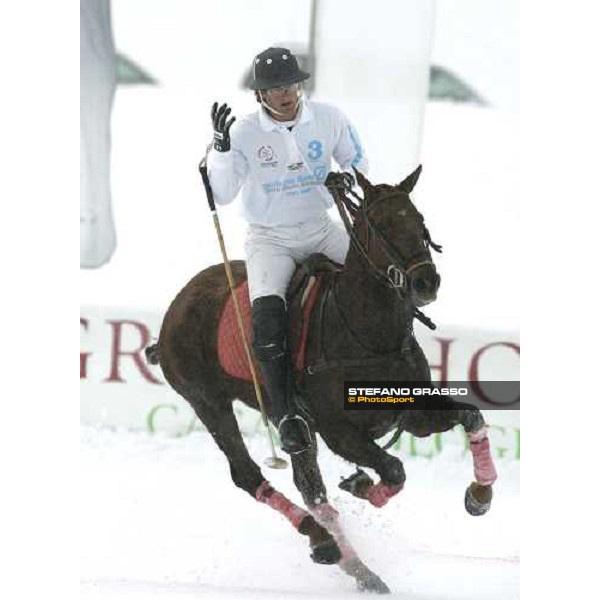 Augustin Garcia Grossi - Deutsche Bank PWM Polo Team Cortina Winter Polo Jaeger-LeCoultre Gold cup Cortina, 25 febbraio 2006 ph. Stefano Grasso