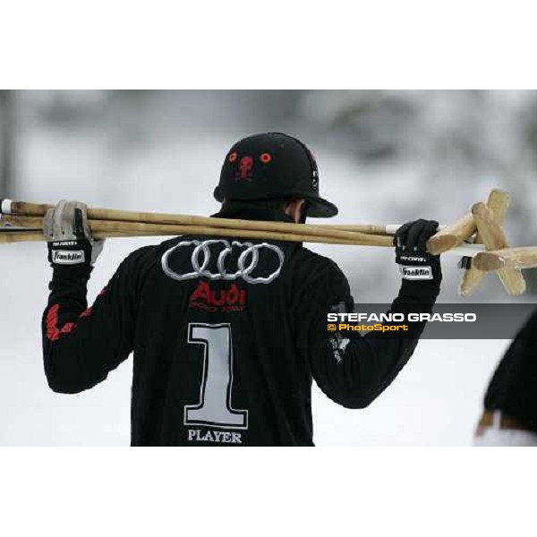 Rommy Gianni , capitano di Audi Polo Team Cortina Winter Polo Jaeger-LeCoultre Gold cup Cortina, 25 febbraio 2006 ph. Stefano Grasso