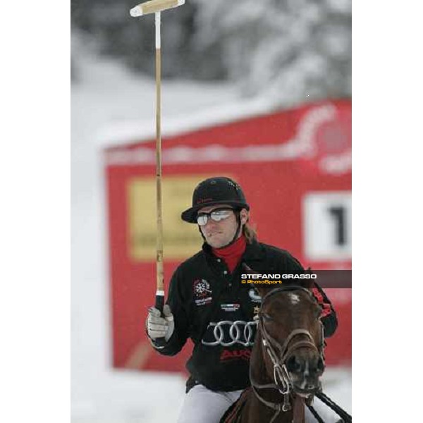 Dario Musso - Audi Polo Team Cortina Winter Polo Jaeger-LeCoultre Gold cup Cortina, 25 febbraio 2006 ph. Stefano Grasso