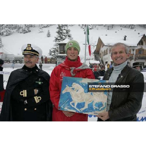 premiazione Cortina Winter Polo Jaeger-LeCoultre Gold cup Cortina, 25 febbraio 2006 ph. Stefano Grasso