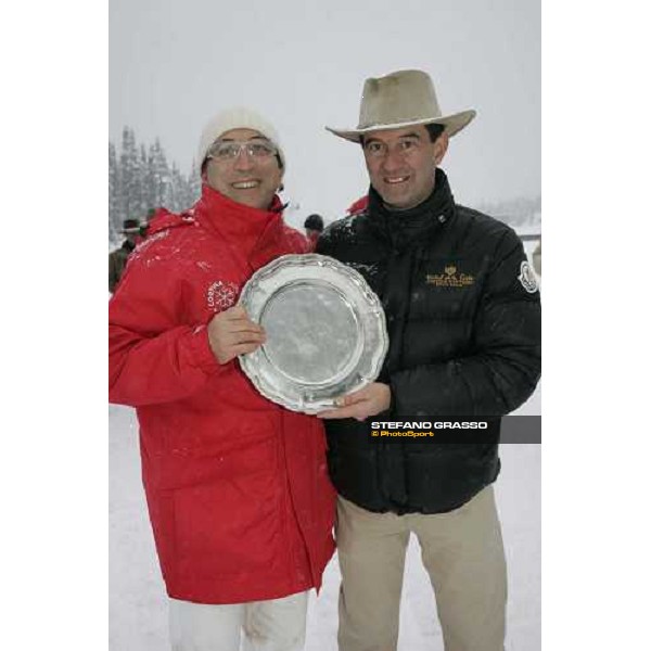 premiazione Cortina Winter Polo Jaeger-LeCoultre Gold cup Cortina, 25 febbraio 2006 ph. Stefano Grasso