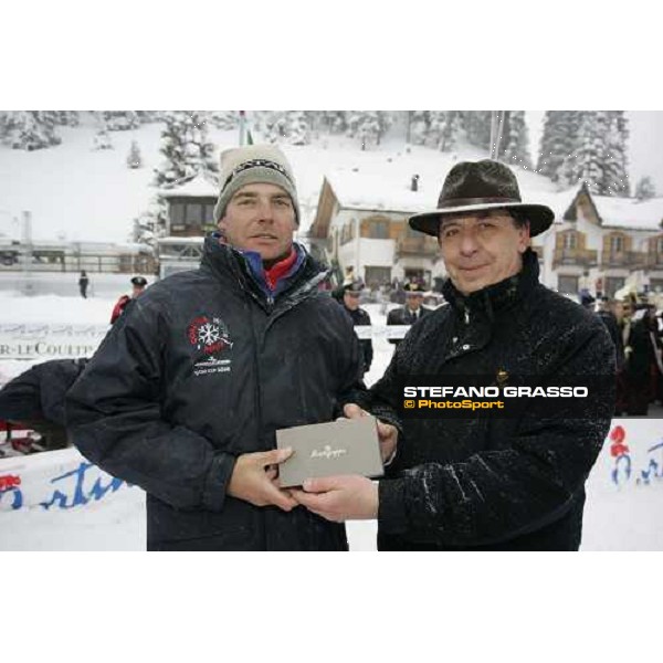 premiazione Cortina Winter Polo Jaeger-LeCoultre Gold cup Cortina, 25 febbraio 2006 ph. Stefano Grasso