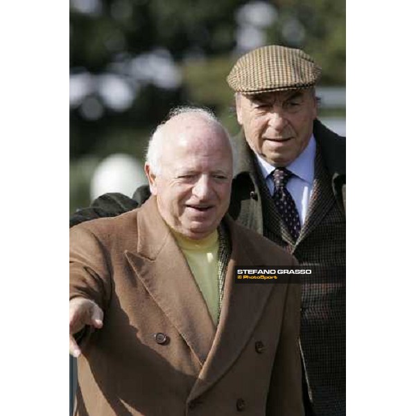 Sergio Scarpellini and Luciano D\'Auria Rome, 19 febbraio 2006 ph.Stefano Grasso
