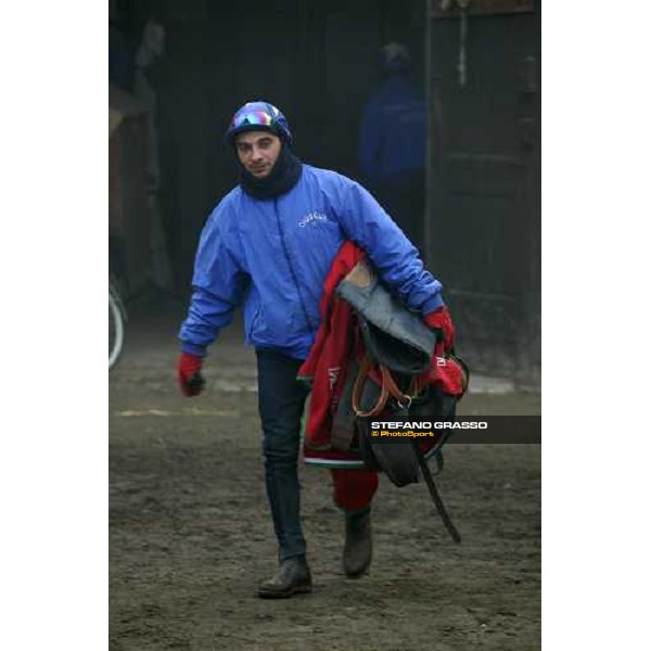 Team Dioscuri - morning works at San Siro Milan, 17th february 2006 ph. Stefano Grasso