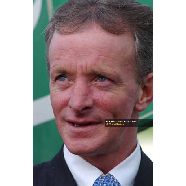 \'Pat Eddery at Capannelle race track Rome, nov. 16 2003-ph.Stefano Grasso\' 