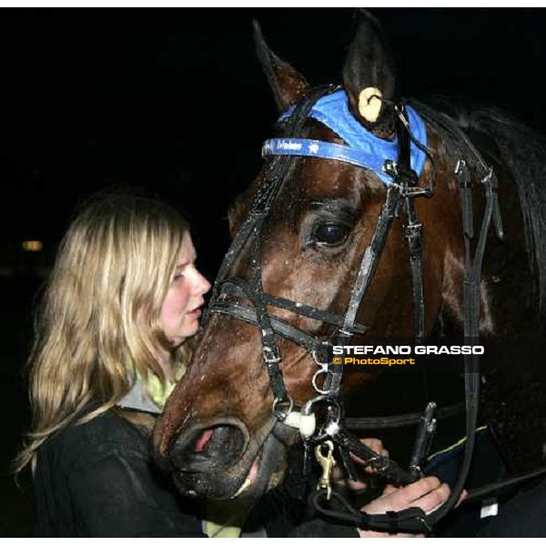 a close up for Early Maker, winner of Gran Premio Ponte Vecchio Firenze, 5th march 2006 ph. Stefano Grasso