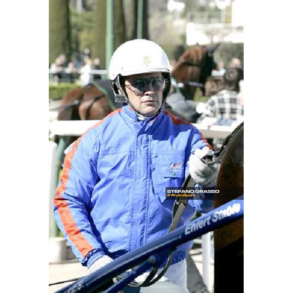 Criterium de Vitesse - Enrico Bellei before the race Cagnes sur Mer, 12th march 2006 ph. Stefano Grasso