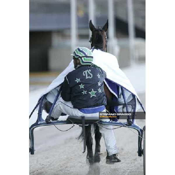 Marco Smorgon and Giulia Grif winners of Premio Emilia at San Siro racetrack Milan, 11th march 2006 ph. Stefano Grasso