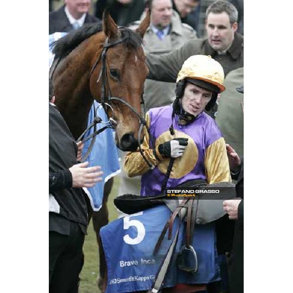A.P.McCoy and Brave Inca winners of The Smurfit Kappa Champion Hurdle Challenge Trophy Cheltenham, 1st day - 14th march 2006 ph. Stefano Grasso