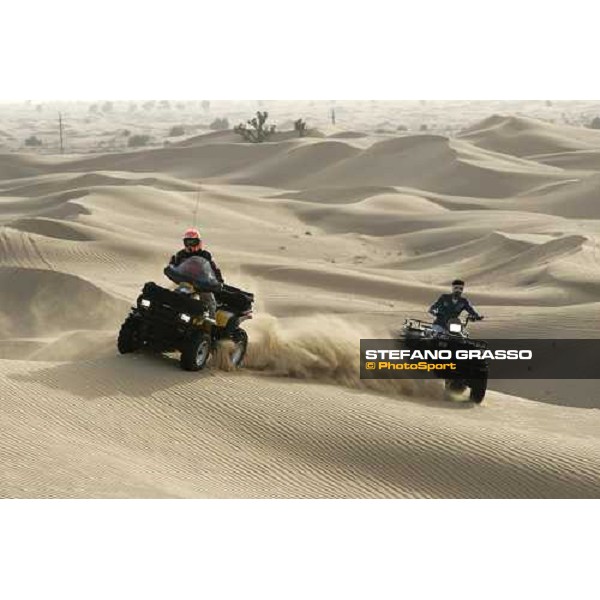 Quad in the desert at Al Ain Al Ain, 23th march 2006 ph. Stefano Grasso