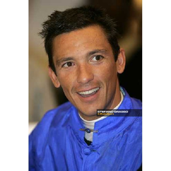 close up for Frankie Dettori during the press conference of the Dubai World Cup 2006 Nad El Sheba, 25th march 2006 ph. Stefano Grasso