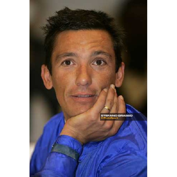 close up for Frankie Dettori during the press conference of the Dubai World Cup 2006 Nad El Sheba, 25th march 2006 ph. Stefano Grasso