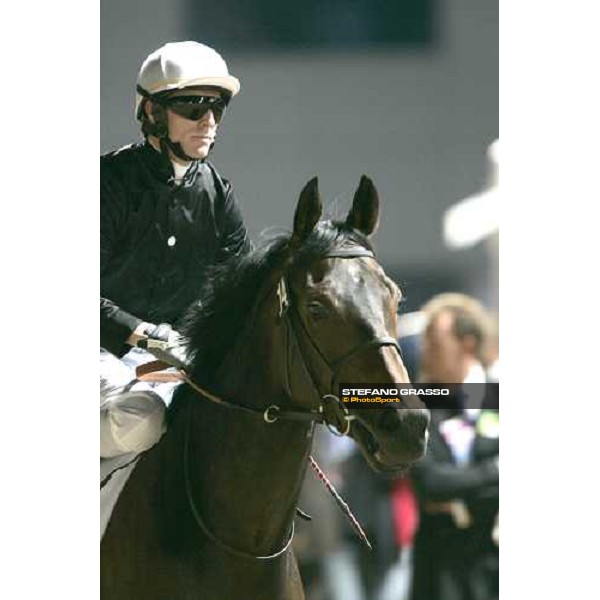 close up for Oujia Board and Kieren Fallon Nad El Sheba, 25th march 2006 ph. Stefano Grasso