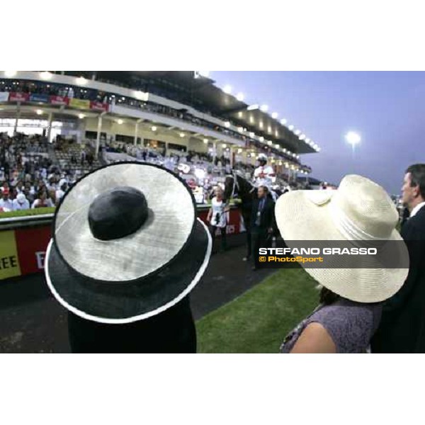 ladies in the winner circle of Dubai Wordl Cup 2006 Nad El Sheba, 25th march 2006 ph. Stefano Grasso