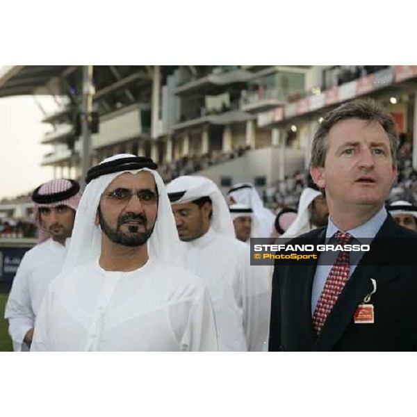 Sheikh Mohamed and John Ferguson Dubai, 25th march 2006 ph. Stefano Grasso