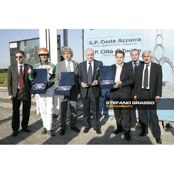 giving prize for Bjorn Goop winner of Premio Costa Azzurra - III Trofeo Emmebicar Torino, 2th april 2006 ph. Stefano Grasso