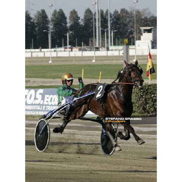 Bjorn Goop with Smashing Victory wins the Gran Premio Costa Azzurra - III Trofeo Emmebicar Torino, 2th april 2006 ph. Stefano Grasso