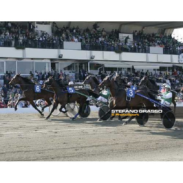 Torino Vinovo - start of Gran Premio Cittˆ di Torino -IV Trofeo Air Argenti Fairbank Gi, Fuente Park and Fleche Torino, 2th april 2006 ph. Stefano Grasso