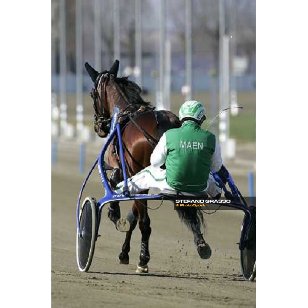 Giuseppe Pietro Maisto with Fairbank Gi during warm up of Gran Premio Costa Azzurra Torino, 2th april 2006 ph. Stefano Grasso