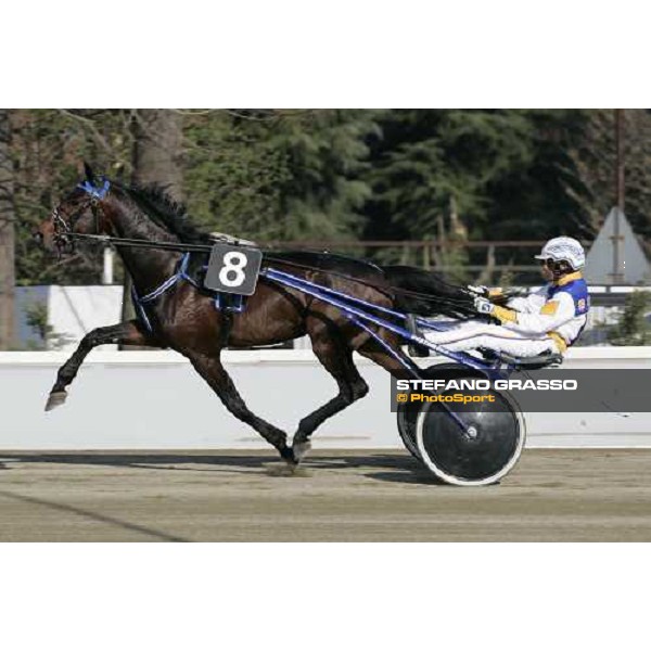 Fabrizio Ciulla with Early Maker during warm up of Gran Premio Costa Azzurra Torino, 2th april 2006 ph. Stefano Grasso