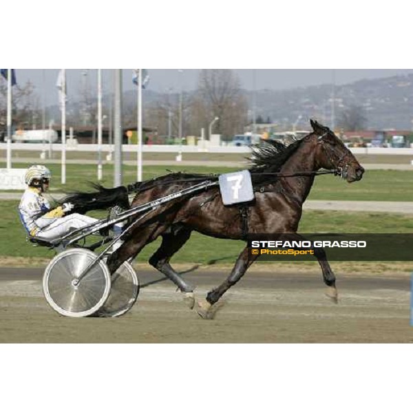 Roberto Andreghetti with Frullino Jet during warm up of Gran Premio Cittˆ di Torino Torino, 2th april 2006 ph. Stefano Grasso