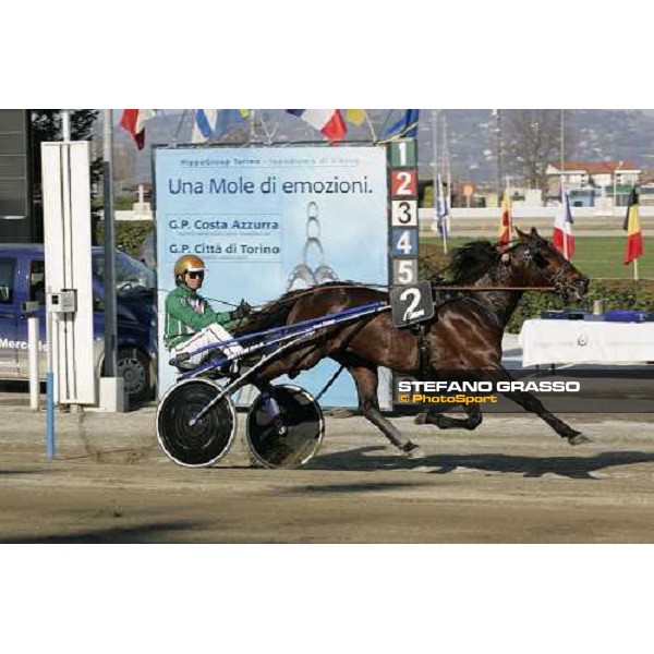 Bjorn Goop with Smashing Victory wins the Gran Premio Costa Azzurra Torino, 2th april 2006 ph. Stefano Grasso