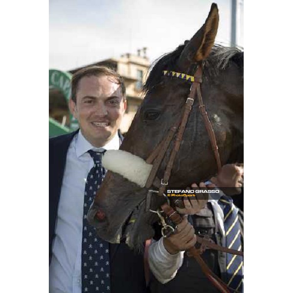 Stefano Luciani breeder of Rattle and Hum winner of Premio Parioli - Roma Capannelle, 23rd april 2006 ph. Stefano Grasso