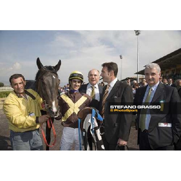 Fabio Branca with Monachesi winner of Premio Botticelli and his connection Roma Capannelle, 23rd april 2006 ph. Stefano Grasso