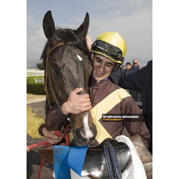 Fabio Branca with Monachesi winner of Premio Botticelli Roma Capannelle, 23rd april 2006 ph. Stefano Grasso