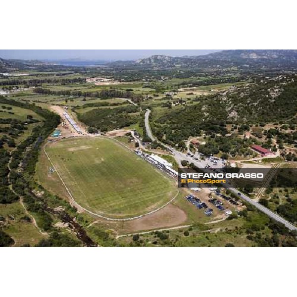 a panoramic view during the match Mochi Craft Polo Team vs. Jaeger-Le-Coultre Polo Team at Costa Smeralda - Jaeger-LeCoultre Gold Cup 2006 Porto Cervo, 26th april 2006 ph. Stefano Grasso