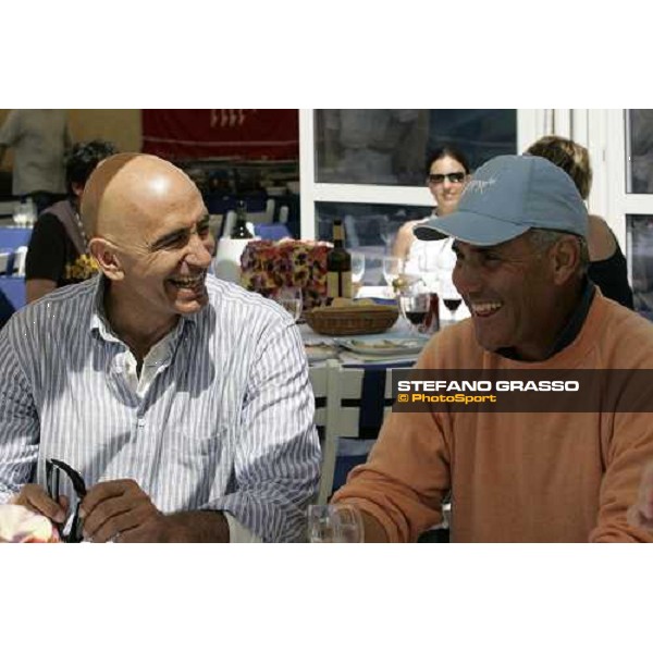 Tom Barrack and Guillermo Gracida at Costa Smeralda - Jaeger-LeCoultre Gold Cup 2006 Porto Cervo, 26th april 2006 ph. Stefano Grasso