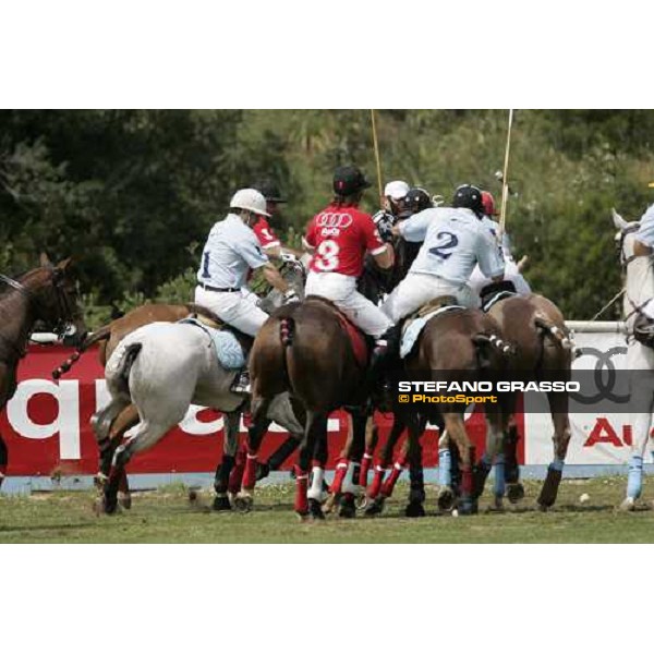 the match Audi Polo Team vs. Hotel Cala di Volpe Polo Team at Costa Smeralda - Jaeger-LeCoultre Gold Cup 2006 Porto Cervo, 26th april 2006 ph. Stefano Grasso
