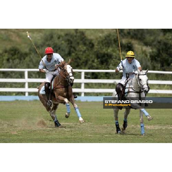 Tom Barrack and Guillermo Gracida during the match Audi Polo Team vs. Hotel Cala di Volpe Polo Team at Costa Smeralda - Jaeger-LeCoultre Gold Cup 2006 Porto Cervo, 26th april 2006 ph. Stefano Grasso