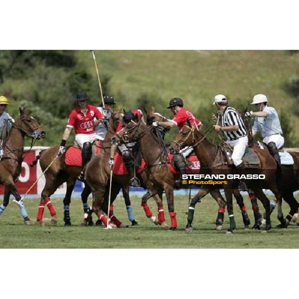the match Audi Polo Team vs. Hotel Cala di Volpe Polo Team at Costa Smeralda - Jaeger-LeCoultre Gold Cup 2006 Porto Cervo, 26th april 2006 ph. Stefano Grasso