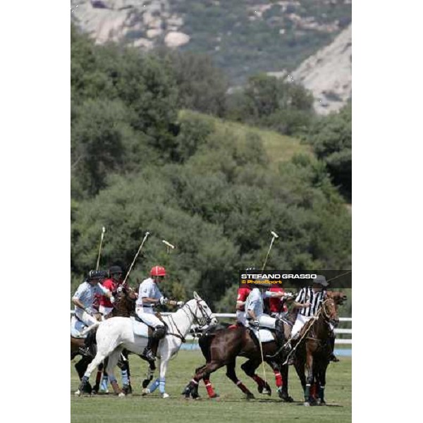 the match Audi Polo Team vs. Hotel Cala di Volpe Polo Team at Costa Smeralda - Jaeger-LeCoultre Gold Cup 2006 Porto Cervo, 26th april 2006 ph. Stefano Grasso