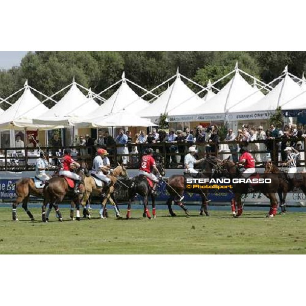 the match Audi Polo Team vs. Hotel Cala di Volpe Polo Team at Costa Smeralda - Jaeger-LeCoultre Gold Cup 2006 Porto Cervo, 26th april 2006 ph. Stefano Grasso