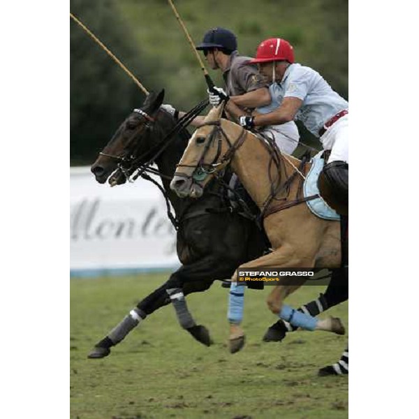 Tom Barrack captain of Hotel Cala di Volpe vs. Alberto Moretti of Champagne Ruinart Polo Team Porto Cervo Jaeger-LeCoultre Gold Cup 2006 Porto Cervo, 27th april 2006 ph. Stefano Grasso